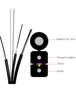Outdoor Self Support 2 to 4 Core OFC